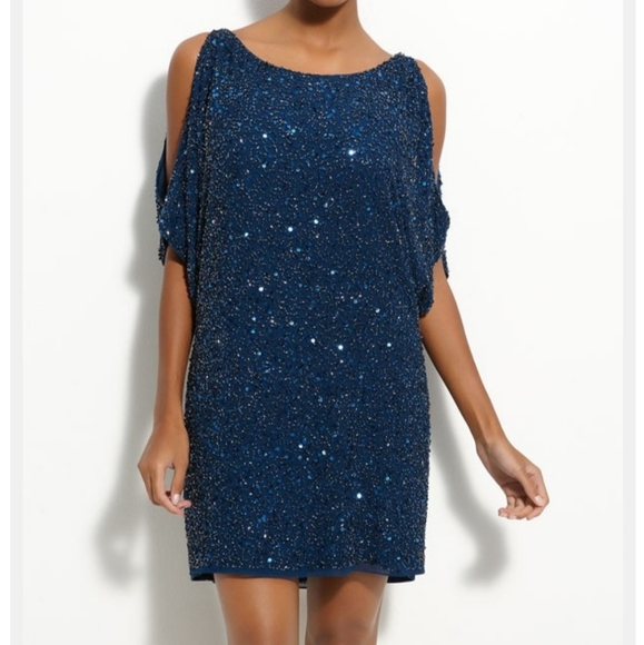 🍾🥂 100% silk cocktail dress. Aiden Mattox. - Picture 3 of 8